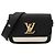 LOUIS VUITTON - Borsa a Spalla Lockme Tender Louis Vuitton in pelle granulata nera Nero
