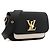 LOUIS VUITTON - Borsa a Spalla Lockme Tender Louis Vuitton in pelle granulata nera Nero - vista 2