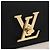 LOUIS VUITTON - Borsa a Spalla Lockme Tender Louis Vuitton in pelle granulata nera Nero - vista 4