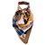 HERMÈS - Foulard 90 Cliquetis Hermès in seta multicolore - vista 2