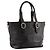 BURBERRY - Borsa a mano Burberry in pelle nera granulata Nero - vista 2