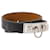 HERMÈS - Rivale Double Tour Bracelet in Black Leather (XS)  - view 2