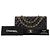 CHANEL - Borsa a tracolla Classic/Timeless Jumbo in pelle caviar nera Nero - vista 11
