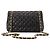 CHANEL - Borsa a tracolla Classic/Timeless Jumbo in pelle caviar nera Nero - vista 3