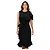 Schwarzes Wollcocktailkleid mit Rüschen aus der Michael Kors Kollektion - Ansicht 5