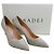 Casadei Pumps aus schimmerndem Silberstoff - Ansicht 6