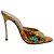 Sandali slide con nugget dorato dipinto Casadei D'oro - vista 2