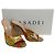 Sandali slide con nugget dorato dipinto Casadei D'oro - vista 6