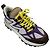 Sneakers basse Rocx in nylon e pelle di Philippe Model in viola / grigio Porpora
