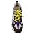 Sneakers basse Rocx in nylon e pelle di Philippe Model in viola / grigio Porpora - vista 4