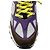 Sneakers basse Rocx in nylon e pelle di Philippe Model in viola / grigio Porpora - vista 5