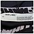 Off White Falda lápiz activa Off-White negra con logo en la cinturilla Negro Blanco roto - vista 5