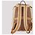 Mochila de couro bege/vachetta Brunello Cucinelli - vista 3