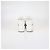 Prada White/Black Leather Avenue High Top Sneakers - view 5