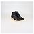 Stella Mc Cartney Stella McCartney Elyse Star Plattform-Sneaker aus schwarzem Kunstleder mit Schnürung - Ansicht 2