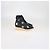 Stella Mc Cartney Stella McCartney Elyse Star Plattform-Sneaker aus schwarzem Kunstleder mit Schnürung - Ansicht 3