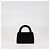Borsa Mini Kelly in Velluto Nero Trapuntato di Chanel - vista 3