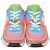 Sneaker basse in feltro e suede multicolore Chanel