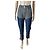 Christian Dior Seltene Dior Oblique-Canvas- und blaue Denim-Hose