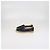 Espadrilles Planos de Cuero Negro CC de Chanel - vista 4