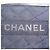 Chanel Infradito Piani in Pelle e Camoscio Blu Navy con Catena - vista 6