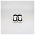 Autre Marque Baskets en cuir noir/blanc avec strap Versace Kids