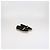 Autre Marque Espadrilles de lona preta com logo bordado para crianças Versace Preto - vista 2