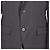 Blazer blu navy in lana a un bottone Karl Lagerfeld - vista 4