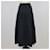 Falda maxi plisada de algodón negra Staud Negro - vista 3