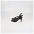 Sandali Slingback Glamour in pelle nera Hermès Nero - vista 4