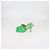 Mules in pelle verde stretch Bottega Veneta - vista 4