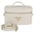 Borsa mini vanity in pelle bianca Prada Bianco