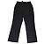 3.1 Phillip Lim Black Blend Wool Button Detail Drawstring Pants