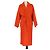 Loewe orange Woll- und Kaschmirmischung Gürteltrenchcoat