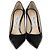 Romy Pumps aus schwarzem Lackleder von Jimmy Choo