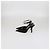 Pumps Delphine 105 in tessuto nero con cinturino logo Alexander Wang - vista 4