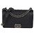 Borsa Boy Flap Media in Pelle Trapuntata Nera di Chanel Nero