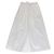 Calça larga de algodão com listras brancas Mackintosh Terregles Branco