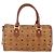 Borsa a mano in tela e pelle con logotipo Visetos di MCM Marrone - vista 2