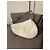 Borsa Dior Saddle in pelle bianca Bianco sporco - vista 3