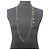 Cintura collana multicolore multichains 17P di Chanel Silver hardware - vista 7