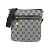Graue beschichtete Canvas-Schultertasche von Loewe Braun
