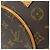 Borsa Louis Vuitton Monogram Ellipse PM Marrone - vista 3