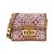 Dauphine Mini Schultertasche SINCE1854 von Louis Vuitton Rot Bordeaux