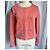 CHANEL Short Coral Denim Jacket Size 40 Excellent Condition - view 2