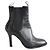 JM Weston Botas de cuero negro