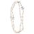 Gioielli CHANEL CC in Perla Bianca - 103170 Bianco - vista 4