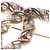 Bijoux CHANEL CC en Métal Doré - 103121 - vue 4
