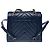 Borsa CHANEL in Pelle Blu - 103151 - vista 4
