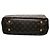 Borsa Pallas Chain Shopper Monogram in tela Louis Vuitton marrone / nera - vista 4